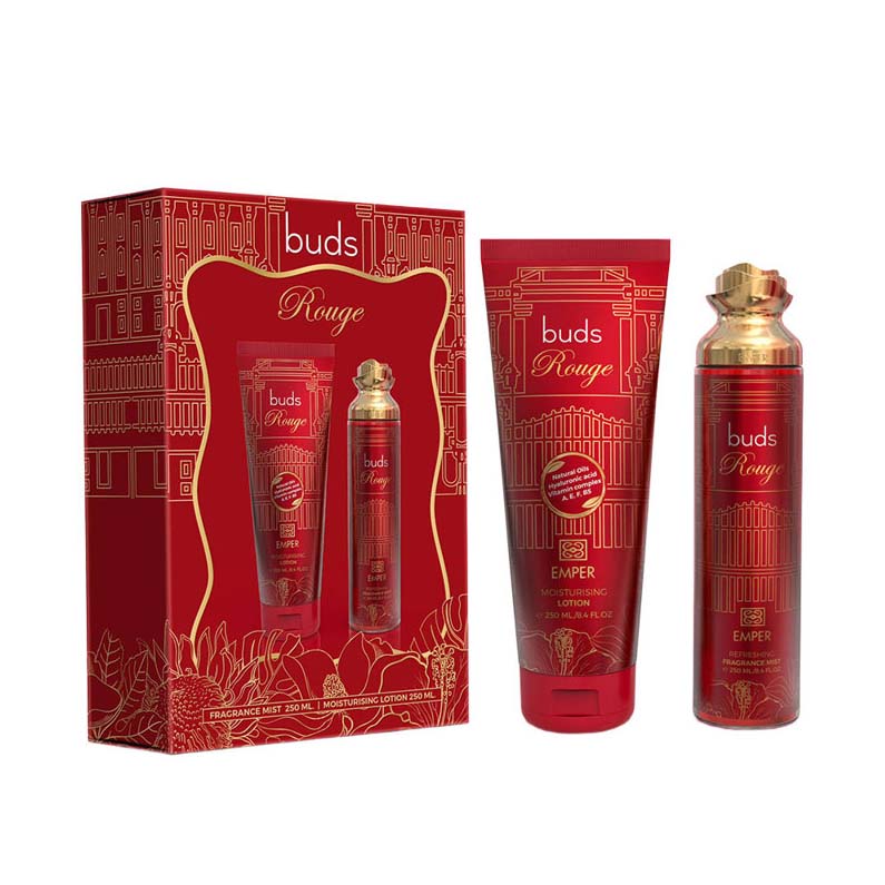 Buds Rouge Set 2 in 1 Gift Colonia & Crema